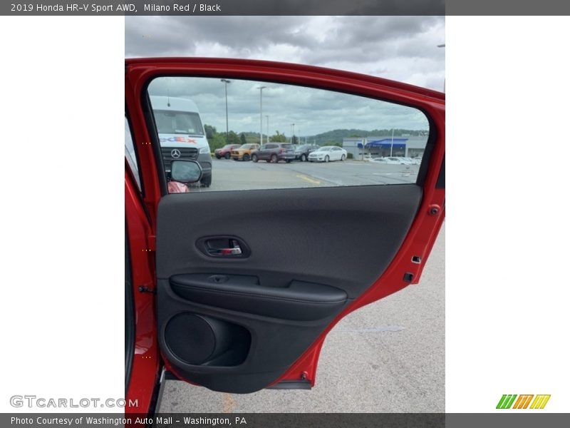 Milano Red / Black 2019 Honda HR-V Sport AWD