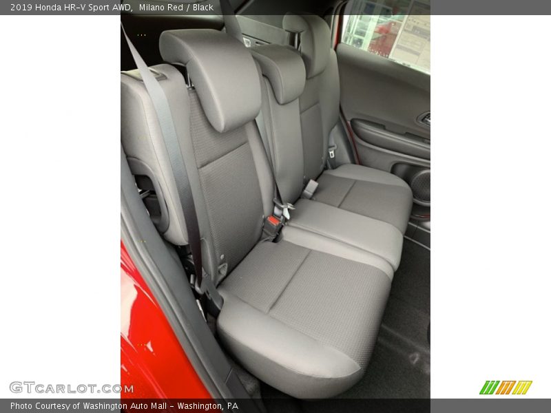 Milano Red / Black 2019 Honda HR-V Sport AWD