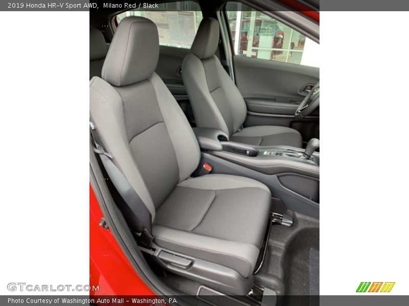Milano Red / Black 2019 Honda HR-V Sport AWD
