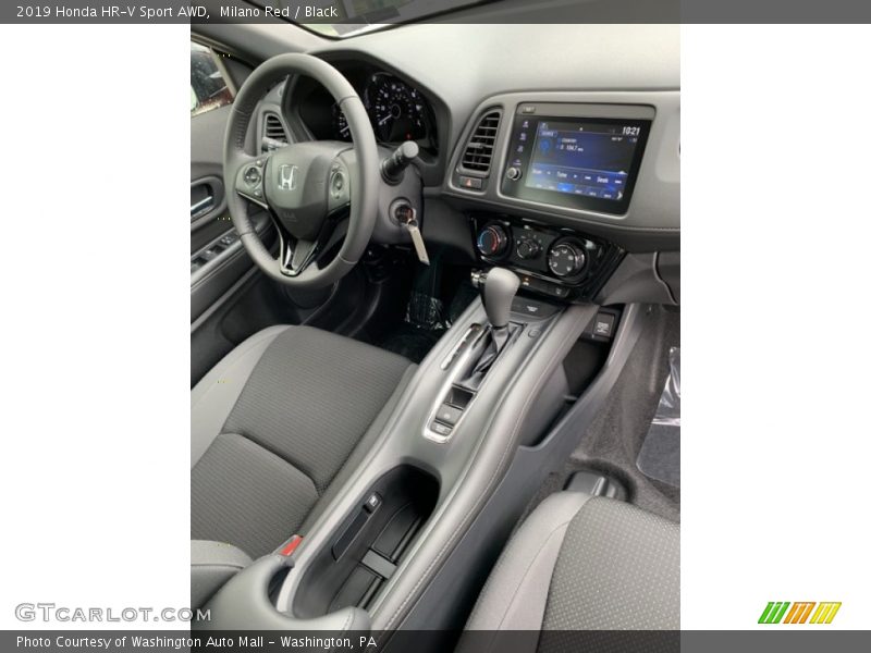 Milano Red / Black 2019 Honda HR-V Sport AWD