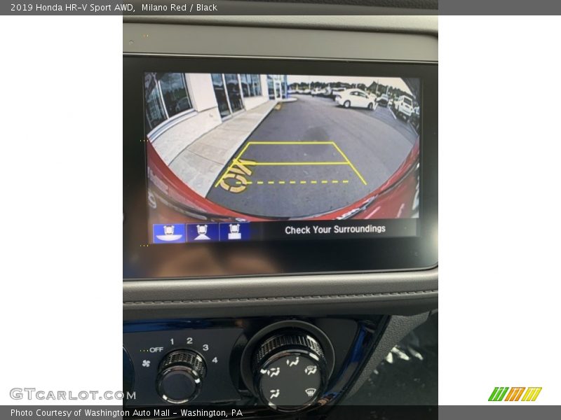 Milano Red / Black 2019 Honda HR-V Sport AWD