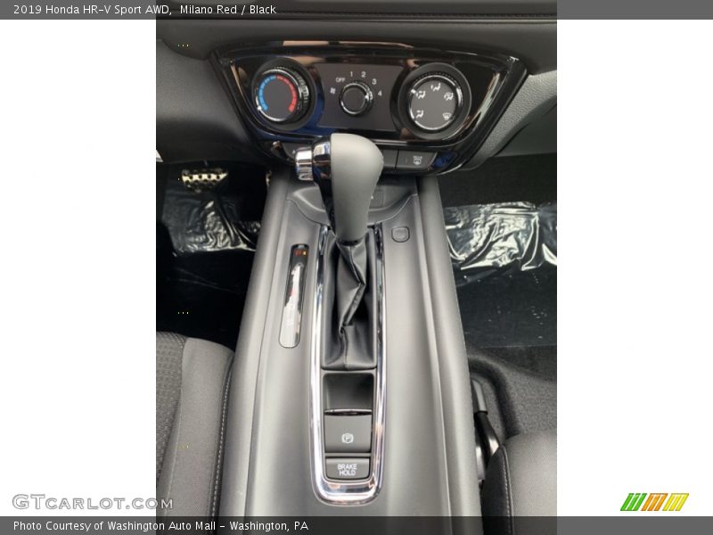 Milano Red / Black 2019 Honda HR-V Sport AWD