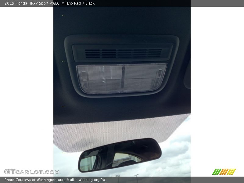Milano Red / Black 2019 Honda HR-V Sport AWD