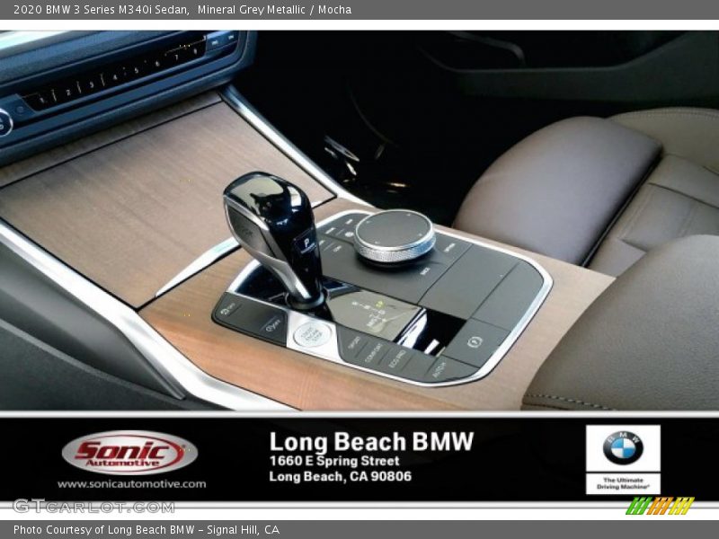 Mineral Grey Metallic / Mocha 2020 BMW 3 Series M340i Sedan