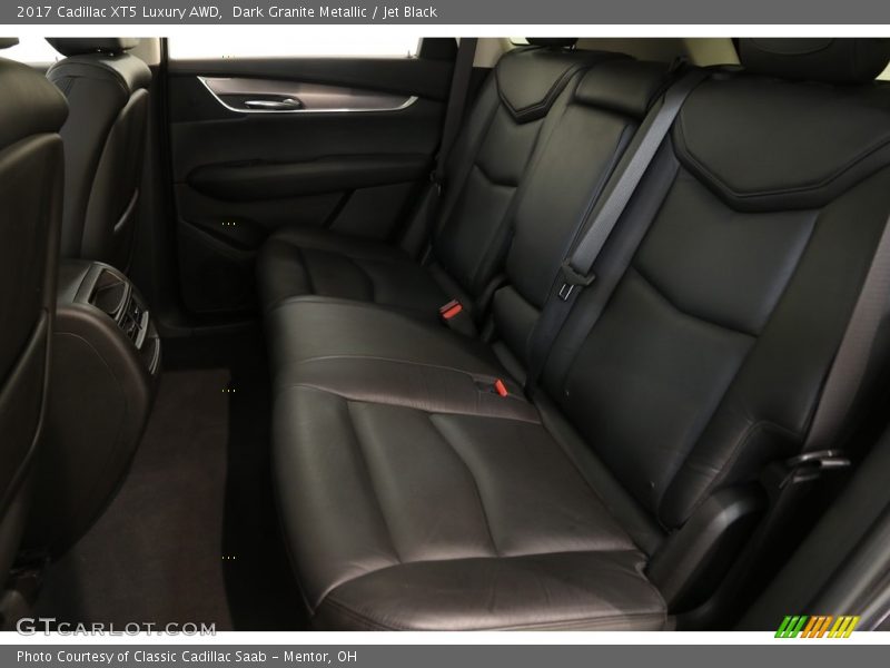 Dark Granite Metallic / Jet Black 2017 Cadillac XT5 Luxury AWD