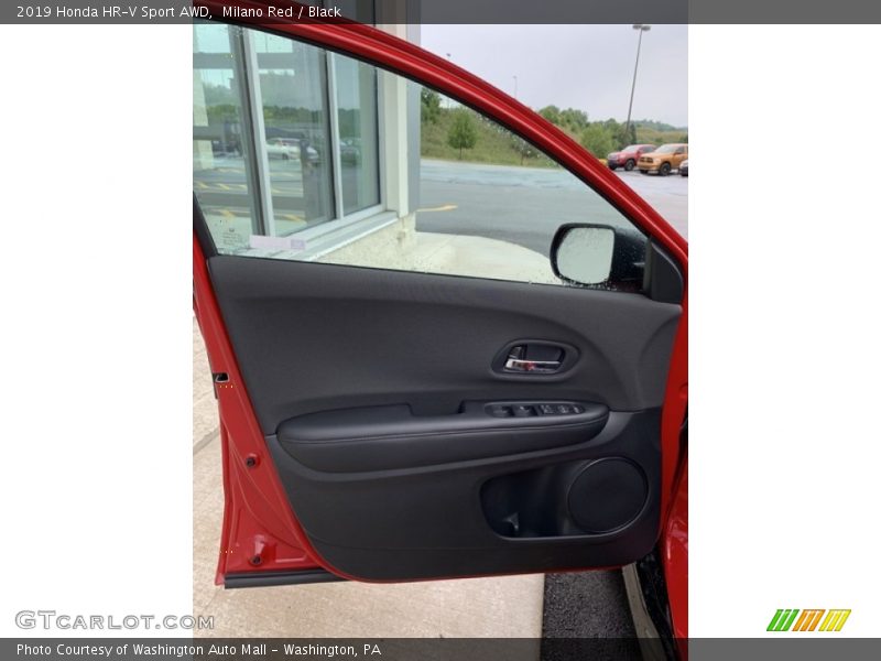 Milano Red / Black 2019 Honda HR-V Sport AWD