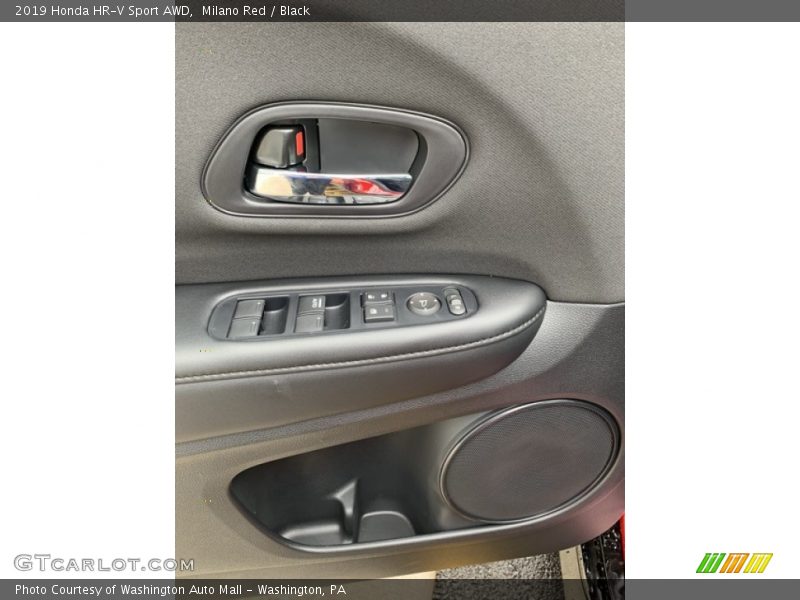 Milano Red / Black 2019 Honda HR-V Sport AWD
