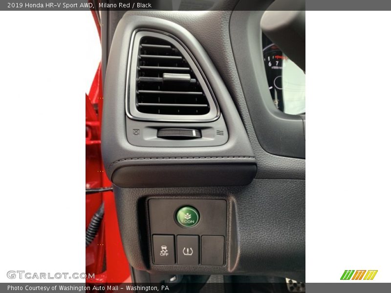 Milano Red / Black 2019 Honda HR-V Sport AWD