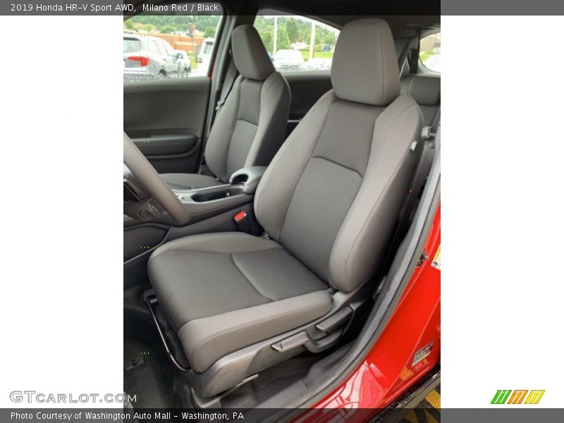 Milano Red / Black 2019 Honda HR-V Sport AWD