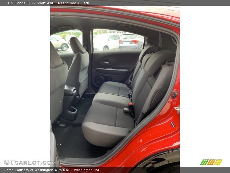 Milano Red / Black 2019 Honda HR-V Sport AWD