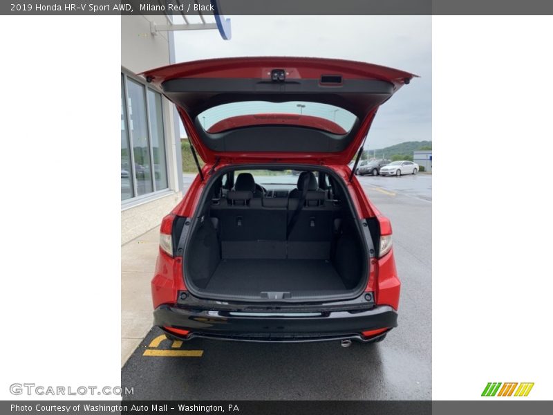 Milano Red / Black 2019 Honda HR-V Sport AWD