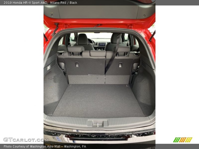 Milano Red / Black 2019 Honda HR-V Sport AWD