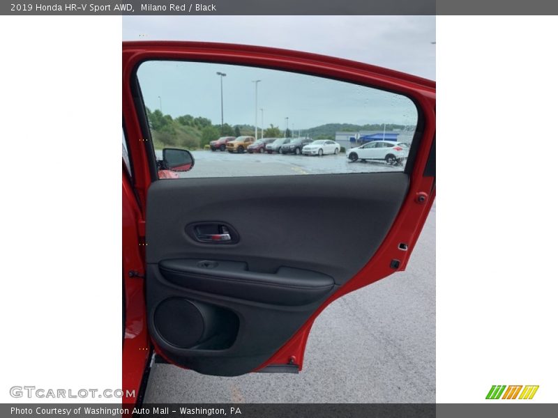 Milano Red / Black 2019 Honda HR-V Sport AWD