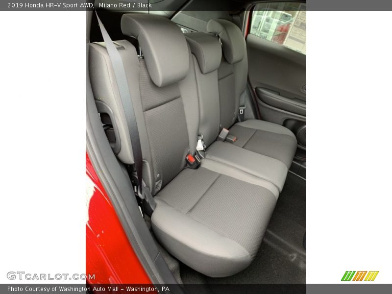 Milano Red / Black 2019 Honda HR-V Sport AWD