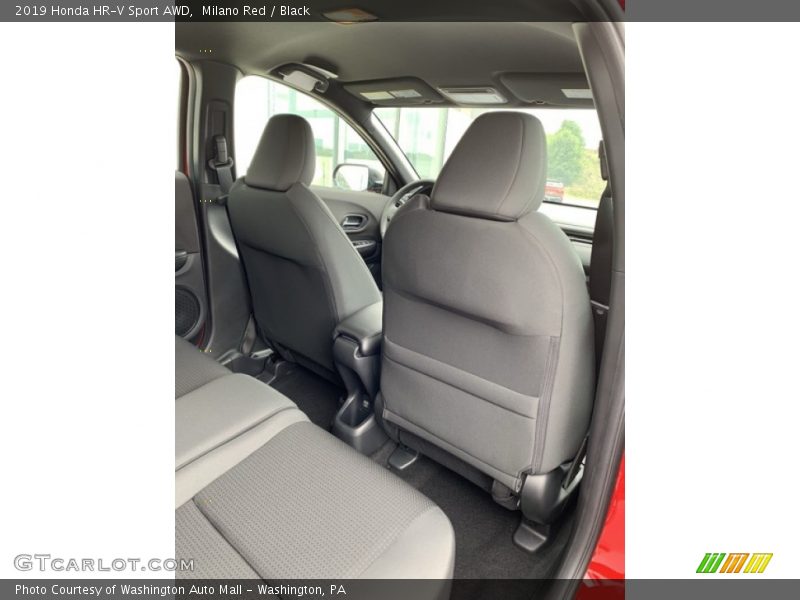 Milano Red / Black 2019 Honda HR-V Sport AWD
