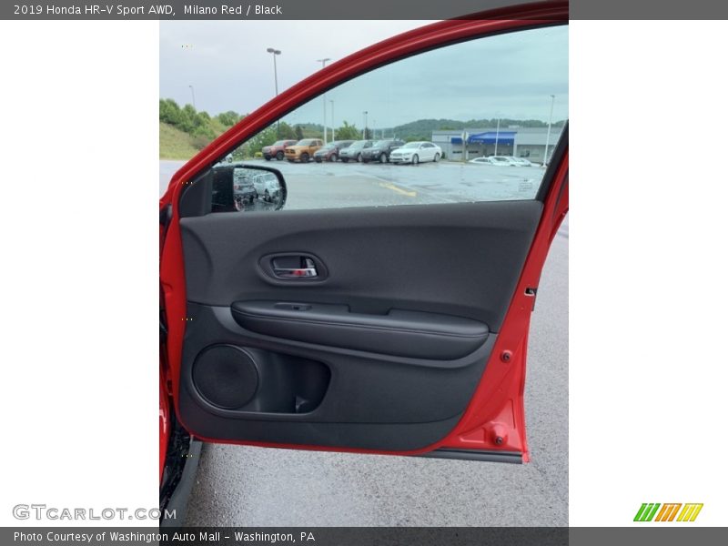 Milano Red / Black 2019 Honda HR-V Sport AWD