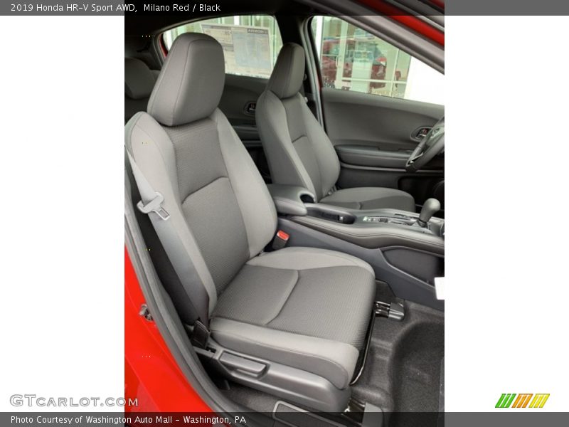 Milano Red / Black 2019 Honda HR-V Sport AWD