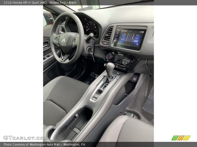Milano Red / Black 2019 Honda HR-V Sport AWD