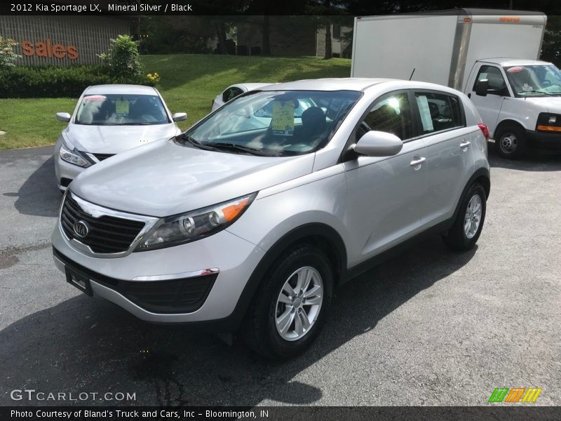 Mineral Silver / Black 2012 Kia Sportage LX
