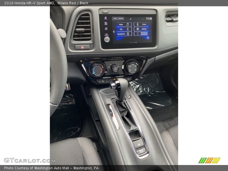 Milano Red / Black 2019 Honda HR-V Sport AWD