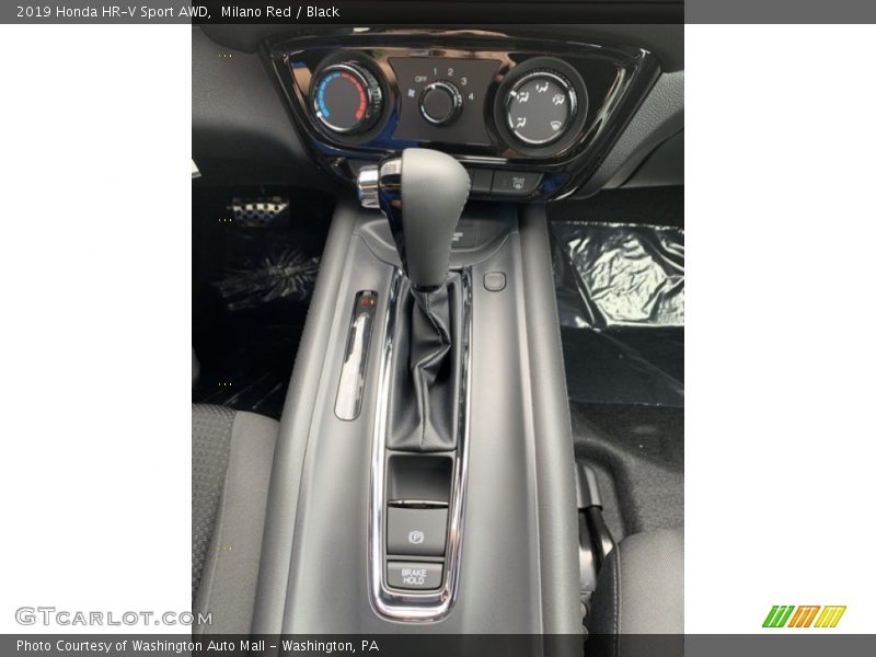 Milano Red / Black 2019 Honda HR-V Sport AWD