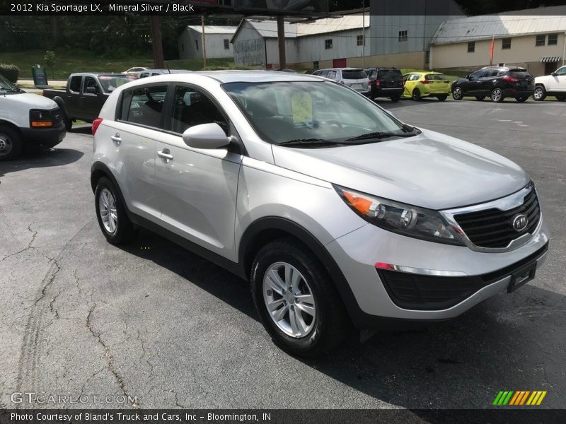Mineral Silver / Black 2012 Kia Sportage LX