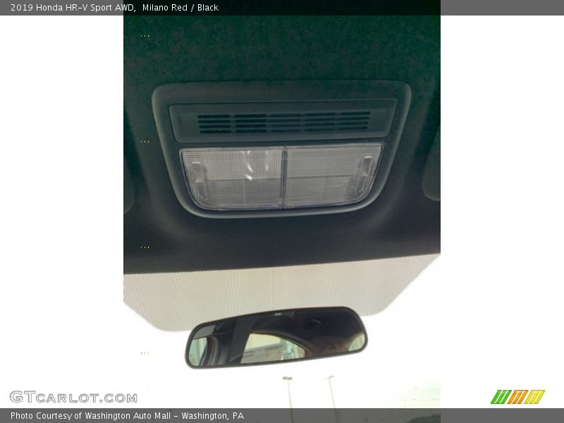 Milano Red / Black 2019 Honda HR-V Sport AWD