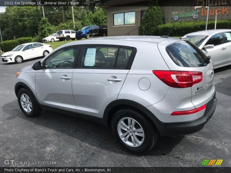 Mineral Silver / Black 2012 Kia Sportage LX