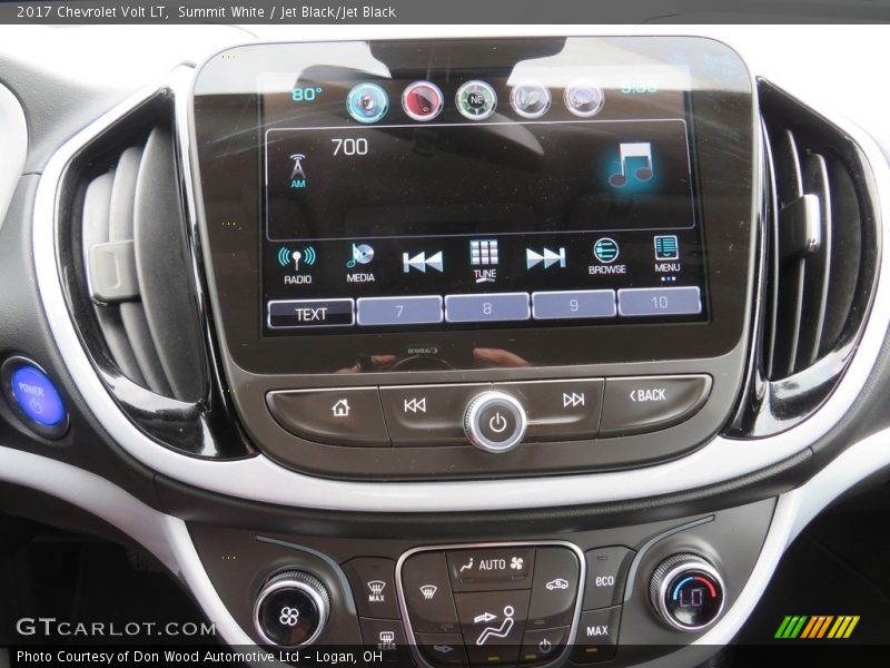 Summit White / Jet Black/Jet Black 2017 Chevrolet Volt LT