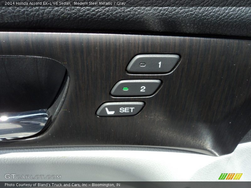 Modern Steel Metallic / Gray 2014 Honda Accord EX-L V6 Sedan