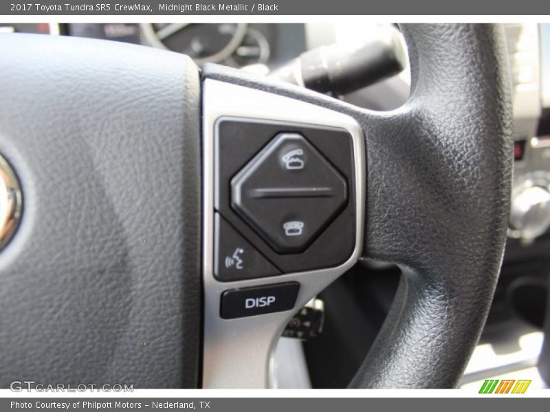 Midnight Black Metallic / Black 2017 Toyota Tundra SR5 CrewMax
