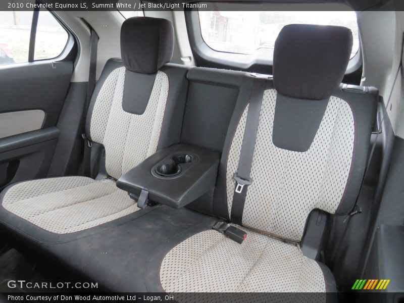 Summit White / Jet Black/Light Titanium 2010 Chevrolet Equinox LS