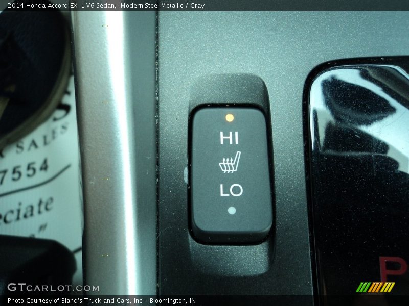 Modern Steel Metallic / Gray 2014 Honda Accord EX-L V6 Sedan