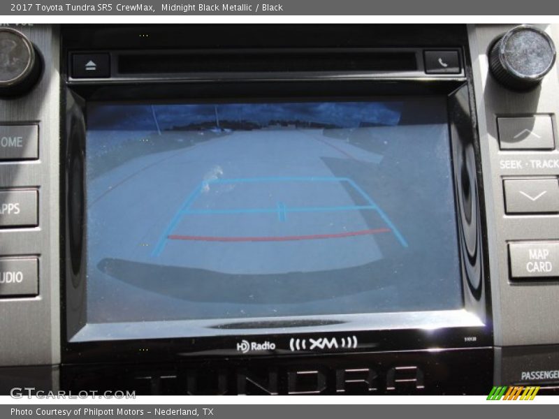 Midnight Black Metallic / Black 2017 Toyota Tundra SR5 CrewMax