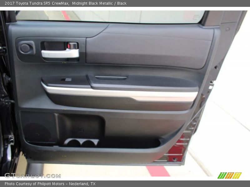 Midnight Black Metallic / Black 2017 Toyota Tundra SR5 CrewMax
