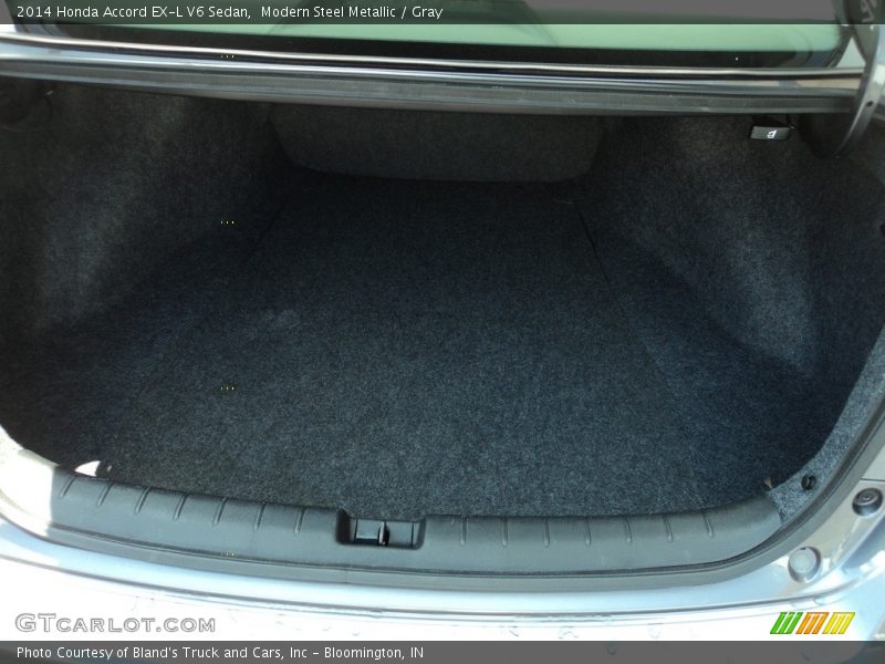 Modern Steel Metallic / Gray 2014 Honda Accord EX-L V6 Sedan