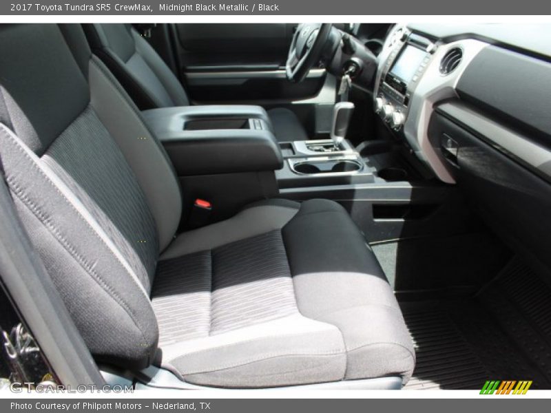 Midnight Black Metallic / Black 2017 Toyota Tundra SR5 CrewMax