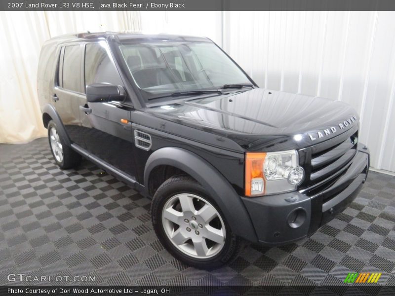 Java Black Pearl / Ebony Black 2007 Land Rover LR3 V8 HSE