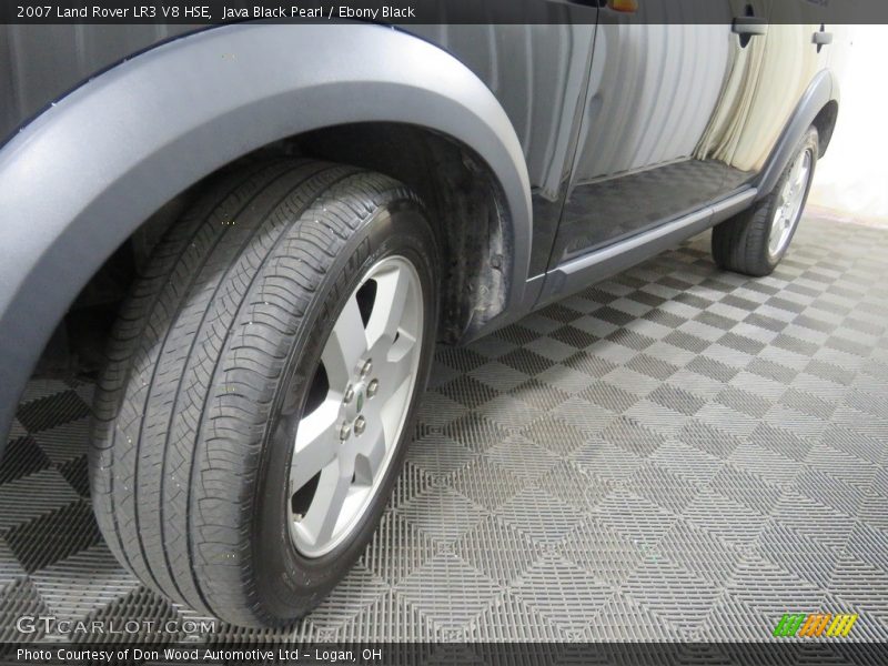Java Black Pearl / Ebony Black 2007 Land Rover LR3 V8 HSE