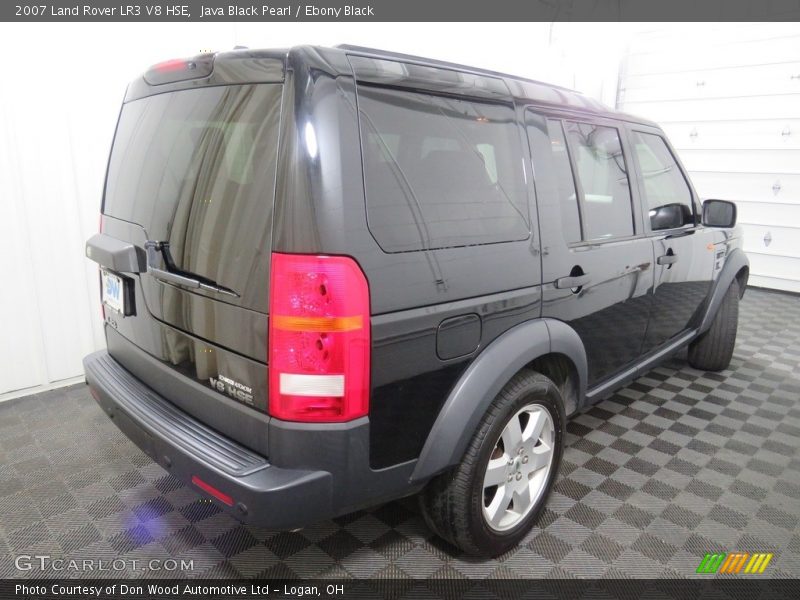 Java Black Pearl / Ebony Black 2007 Land Rover LR3 V8 HSE