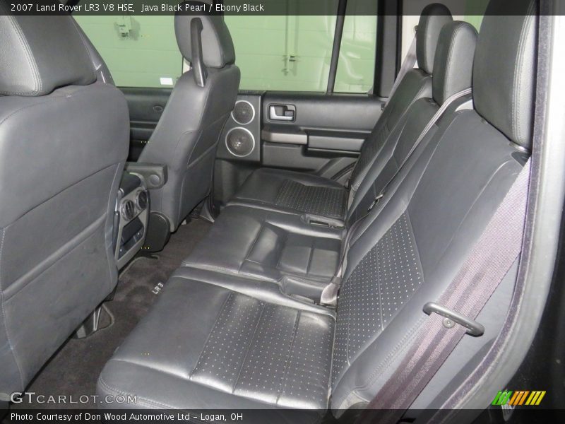 Java Black Pearl / Ebony Black 2007 Land Rover LR3 V8 HSE