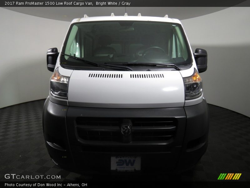 Bright White / Gray 2017 Ram ProMaster 1500 Low Roof Cargo Van