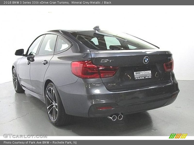 Mineral Grey Metallic / Black 2018 BMW 3 Series 330i xDrive Gran Turismo