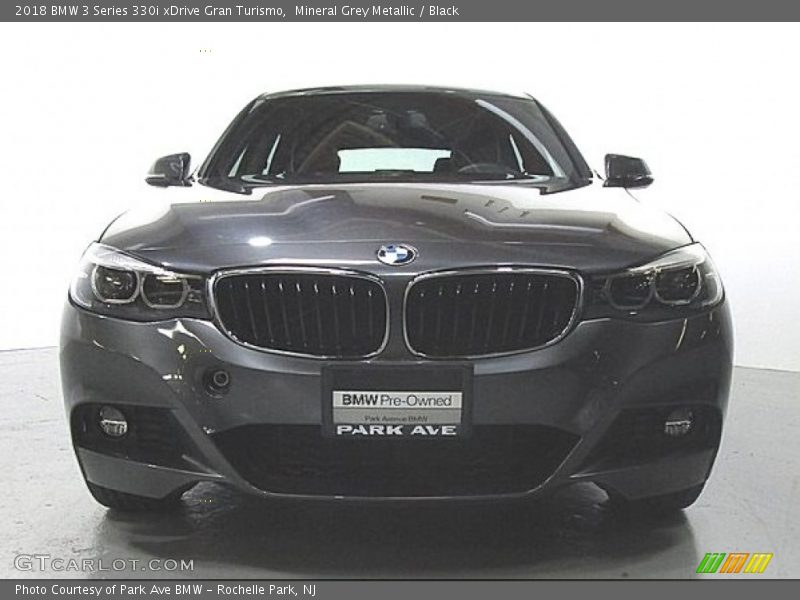 Mineral Grey Metallic / Black 2018 BMW 3 Series 330i xDrive Gran Turismo