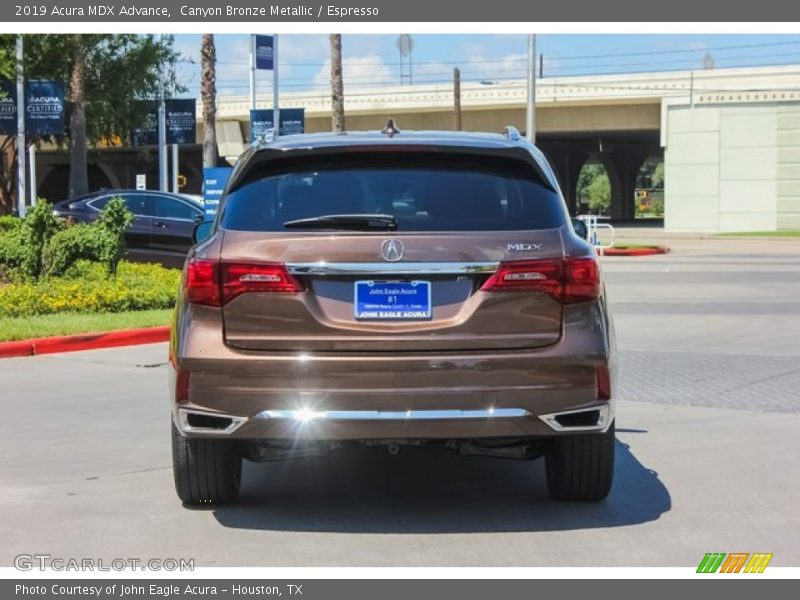 Canyon Bronze Metallic / Espresso 2019 Acura MDX Advance