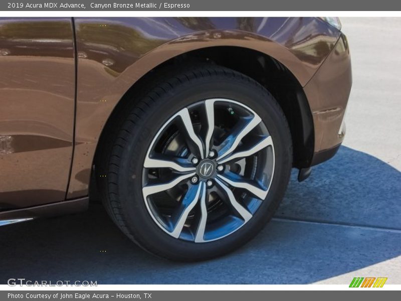 Canyon Bronze Metallic / Espresso 2019 Acura MDX Advance