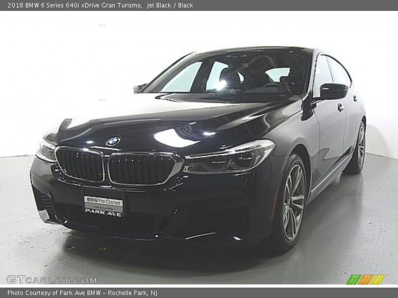 Jet Black / Black 2018 BMW 6 Series 640i xDrive Gran Turismo