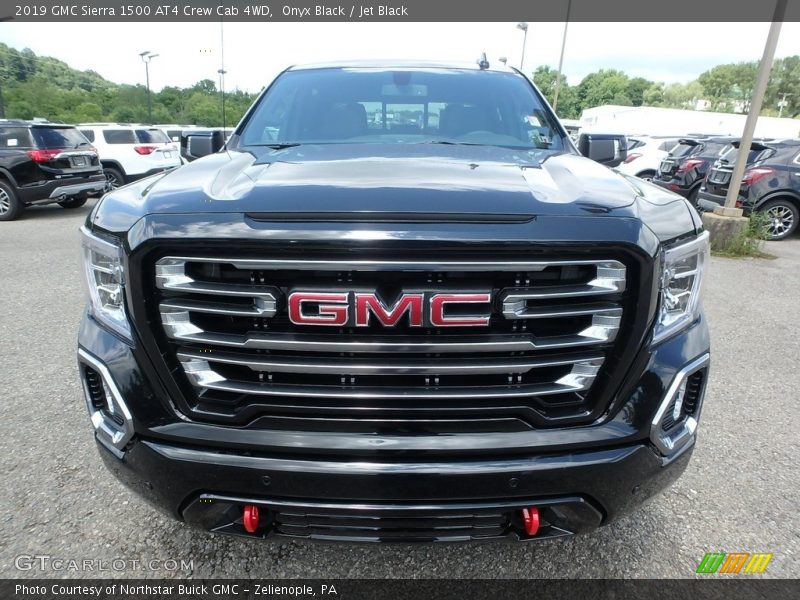 Onyx Black / Jet Black 2019 GMC Sierra 1500 AT4 Crew Cab 4WD