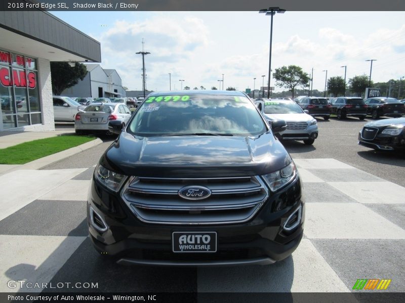 Shadow Black / Ebony 2018 Ford Edge SEL