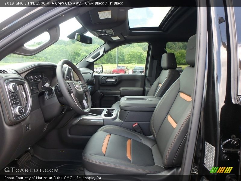 Front Seat of 2019 Sierra 1500 AT4 Crew Cab 4WD